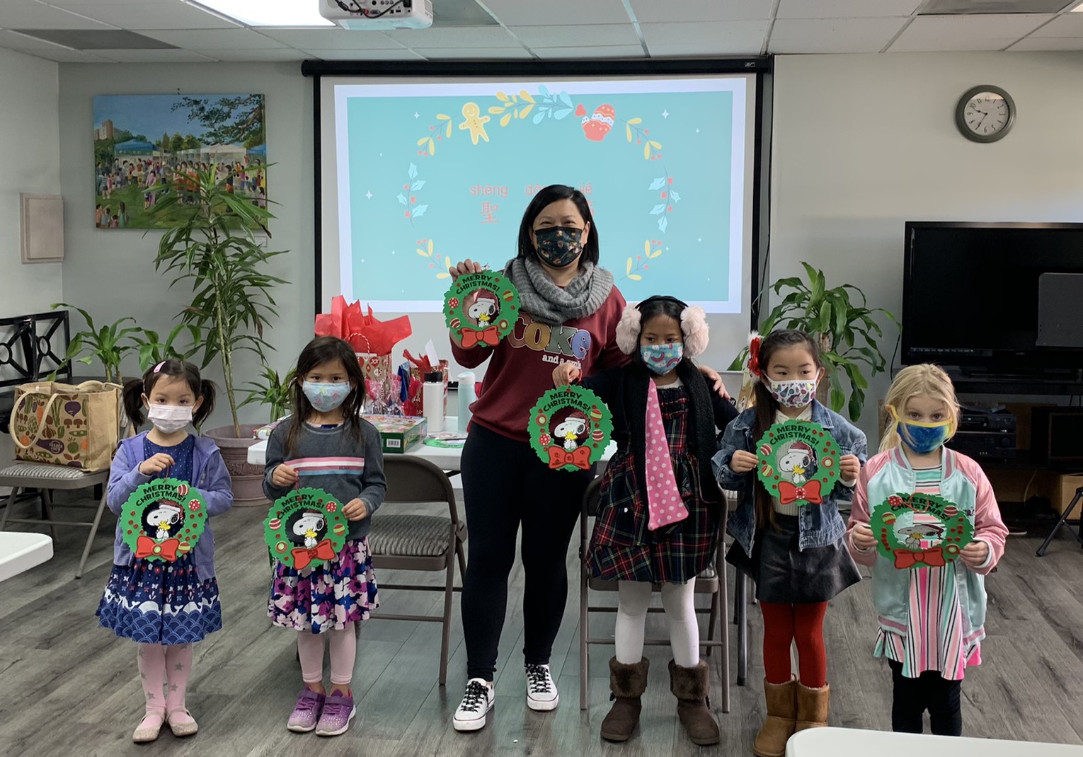 千橡中文學校   2020 聖誕節活動1