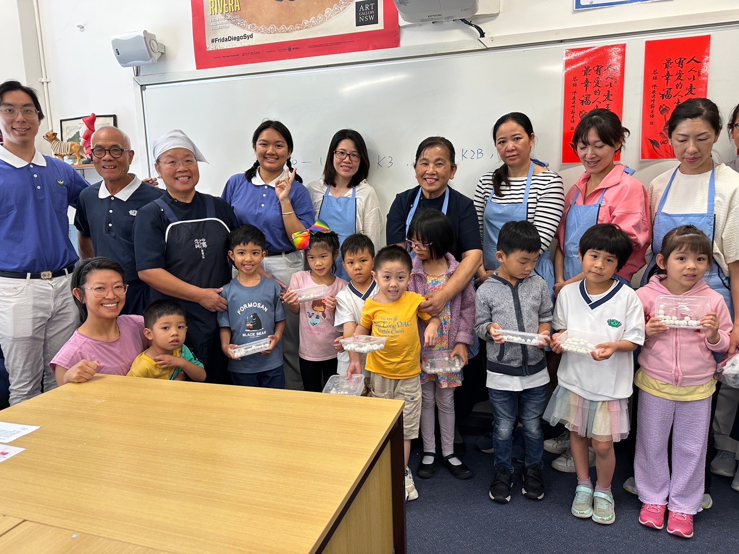 澳洲慈濟人文學校舉辦 元宵節搓湯圓活動4
