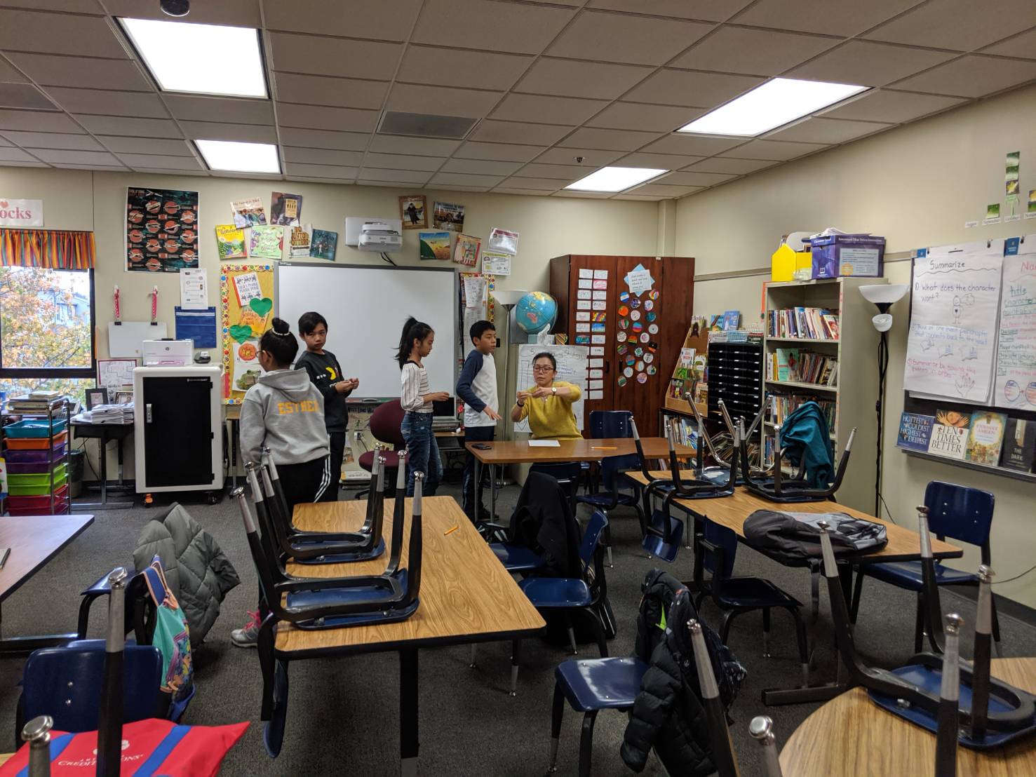 學生抽題並造段落句子