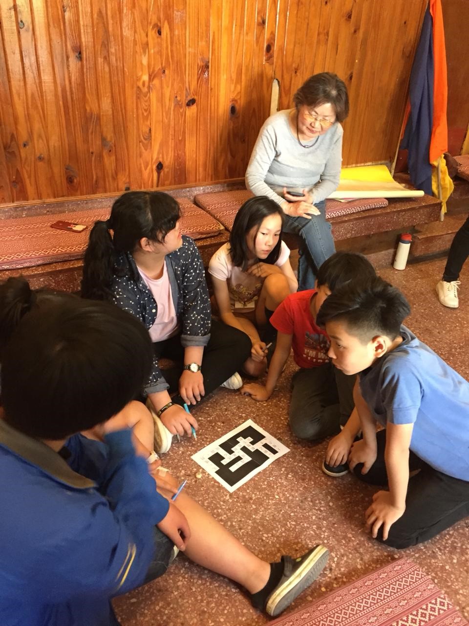 新興中文學校2019中、高年級春令營活動1