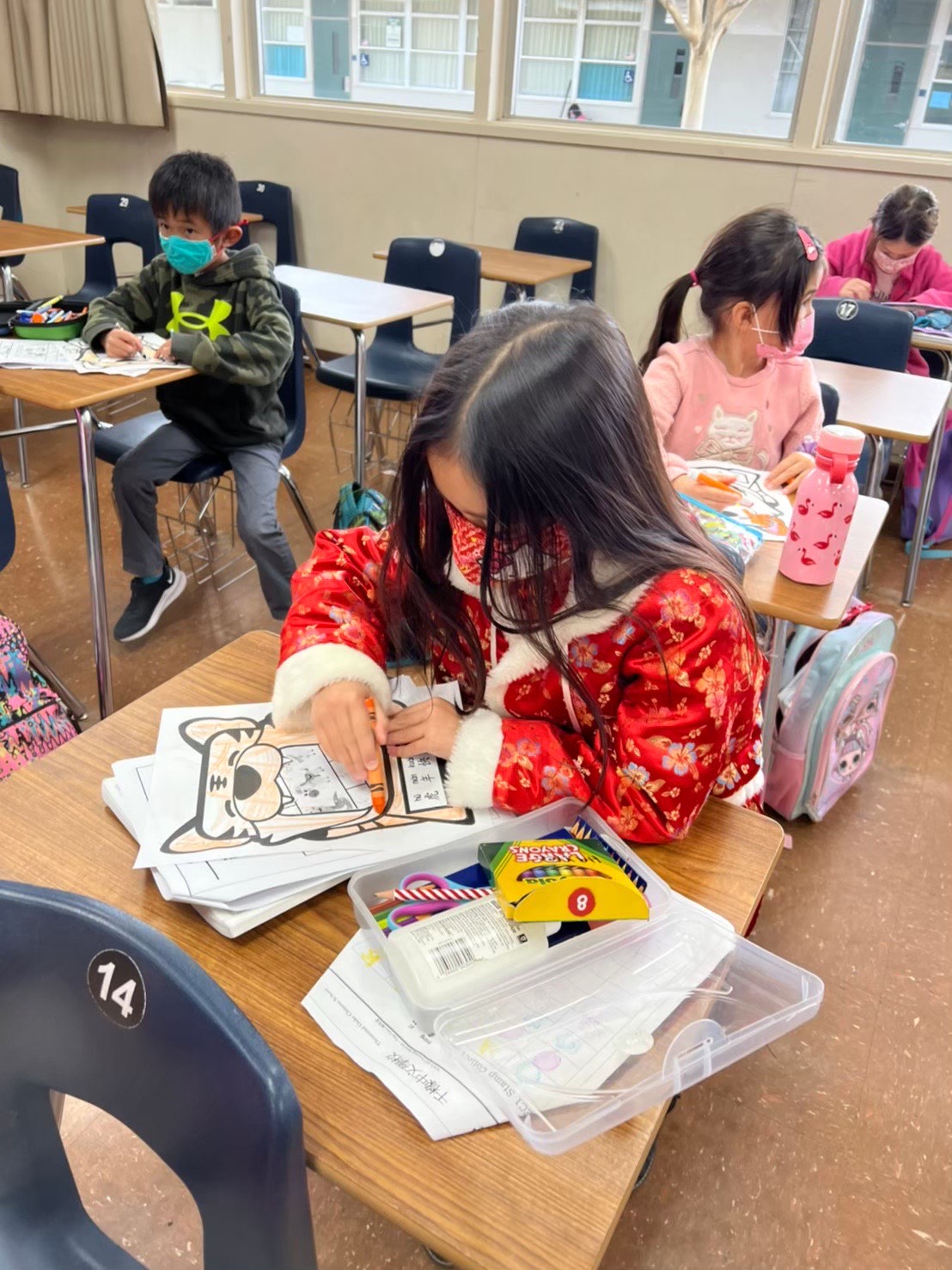 千橡中文學校2022年中華新年活動2