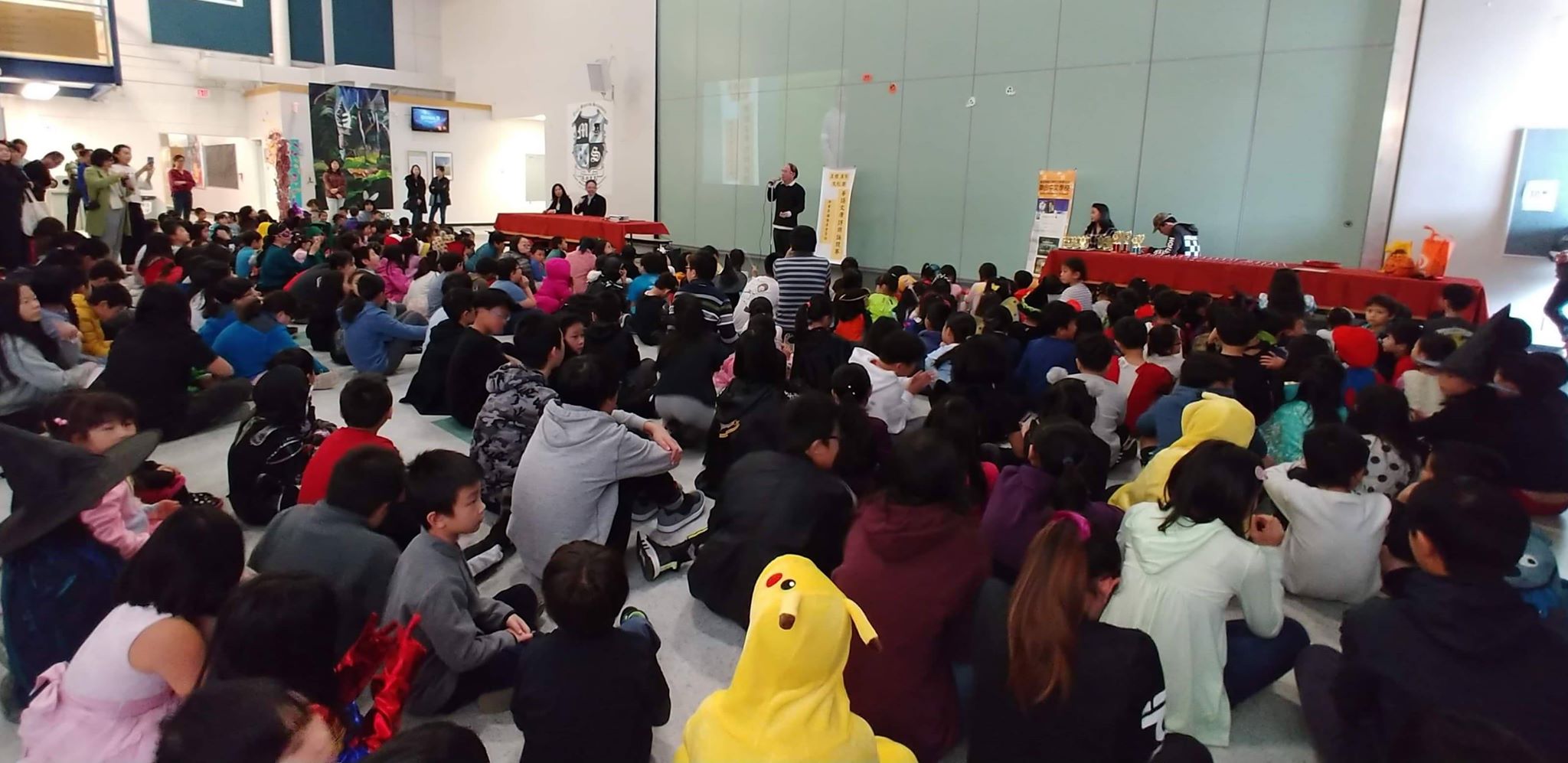 聯合中文學校賴校長致詞