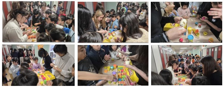 人聲鼎沸的月餅創作現場