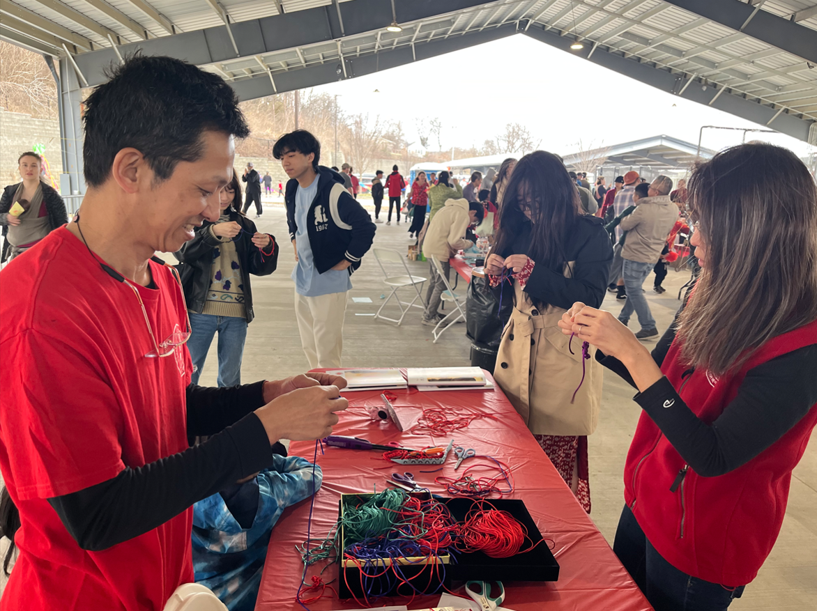 田州大納城中文學校扯鈴迎新春1