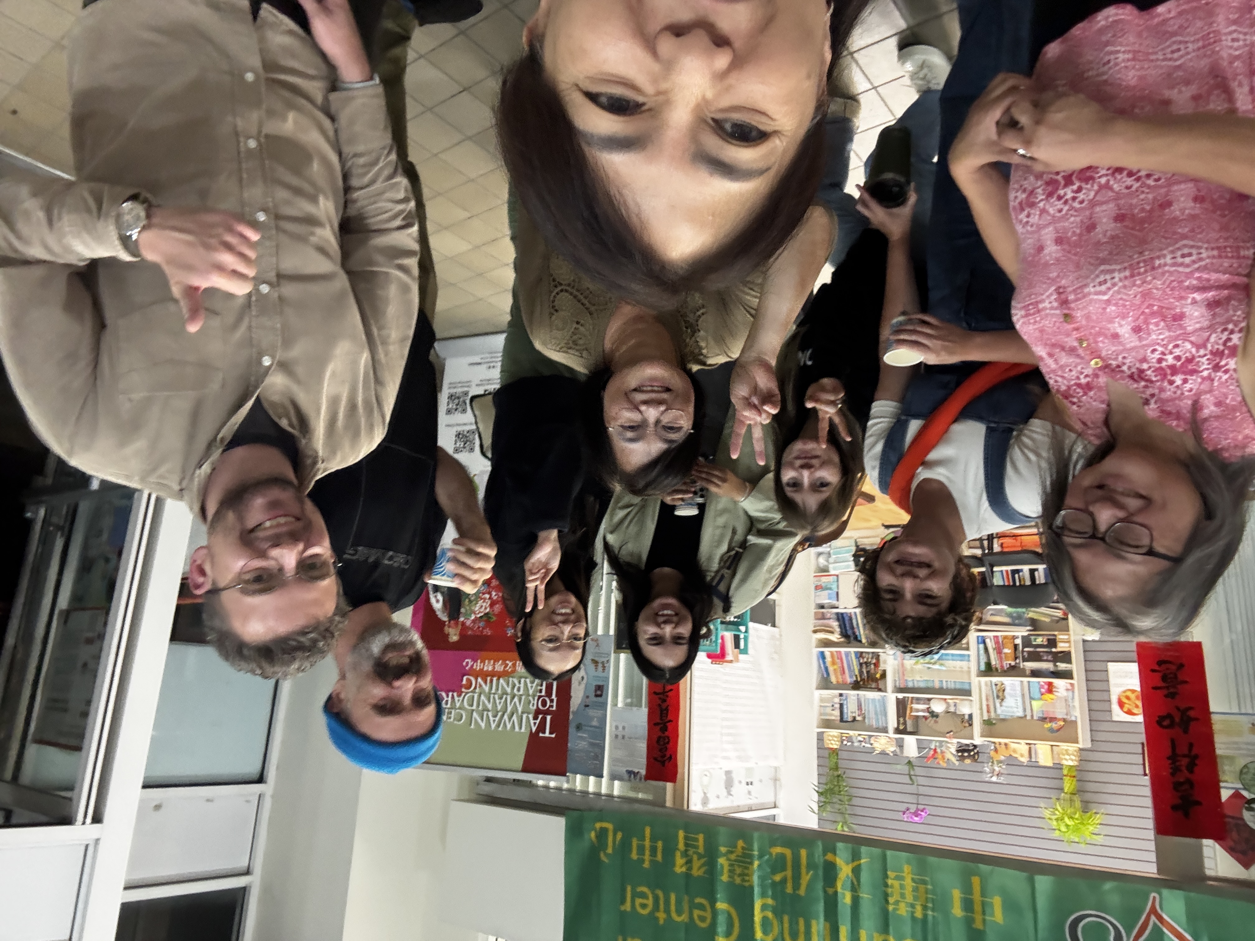 北加中華文化學習中心 冬季班 發證書嘍