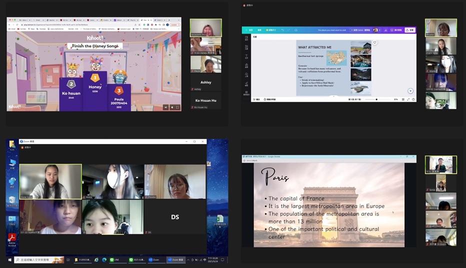 9月課程:彼此介紹最想拜訪的地方