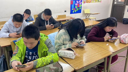 新興文教中文學校中學部2023手機打字比賽1