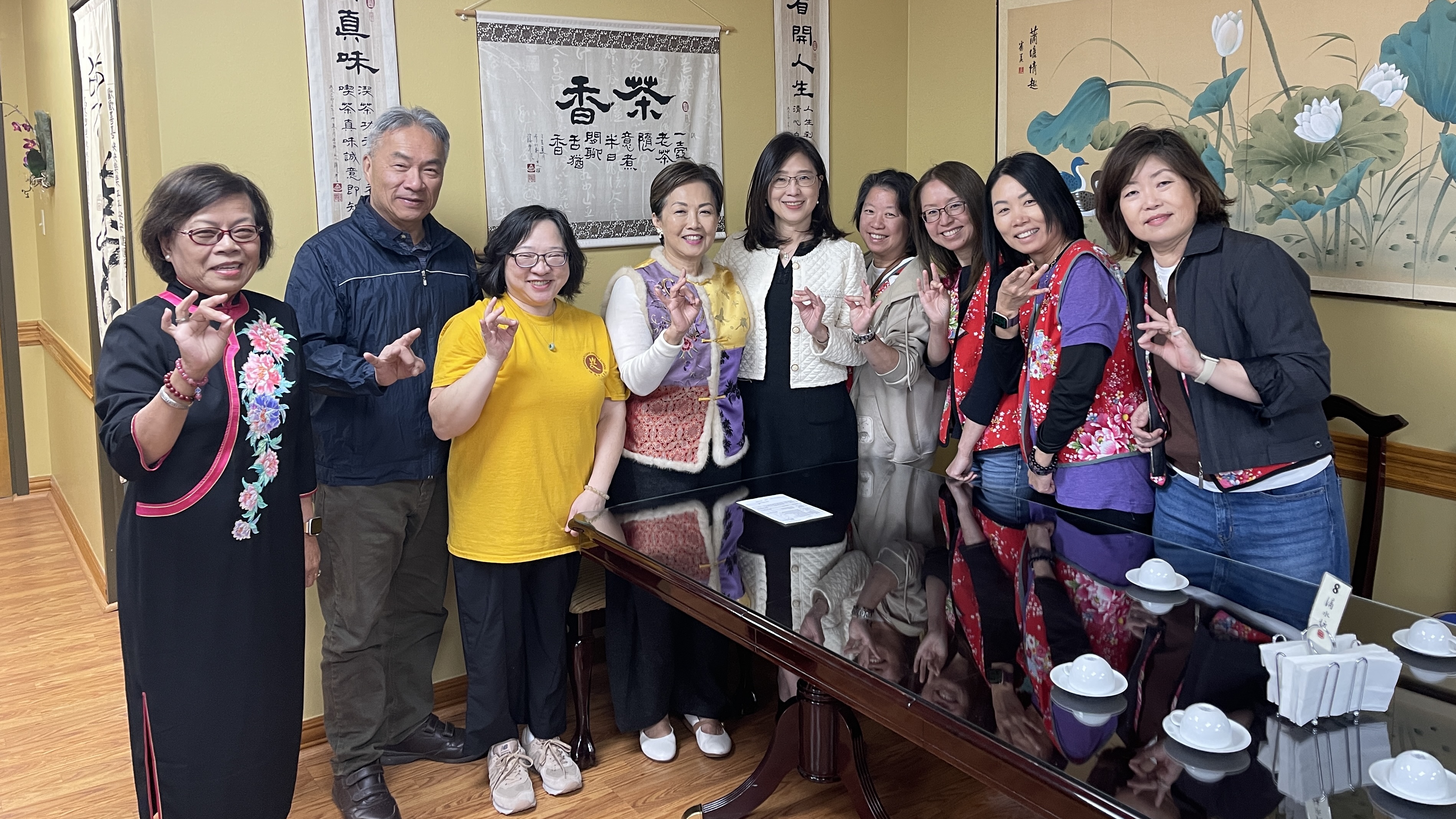 歡迎僑教文化推廣團隊