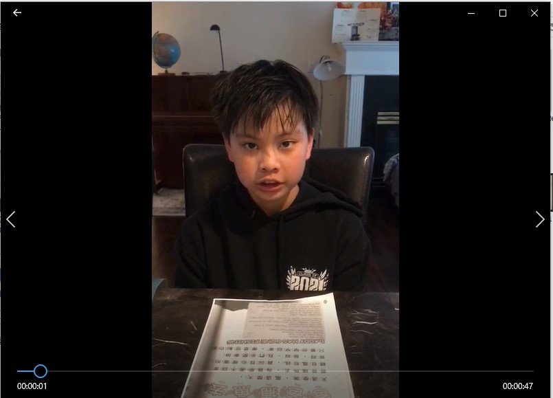 學生展示朗讀成果－1