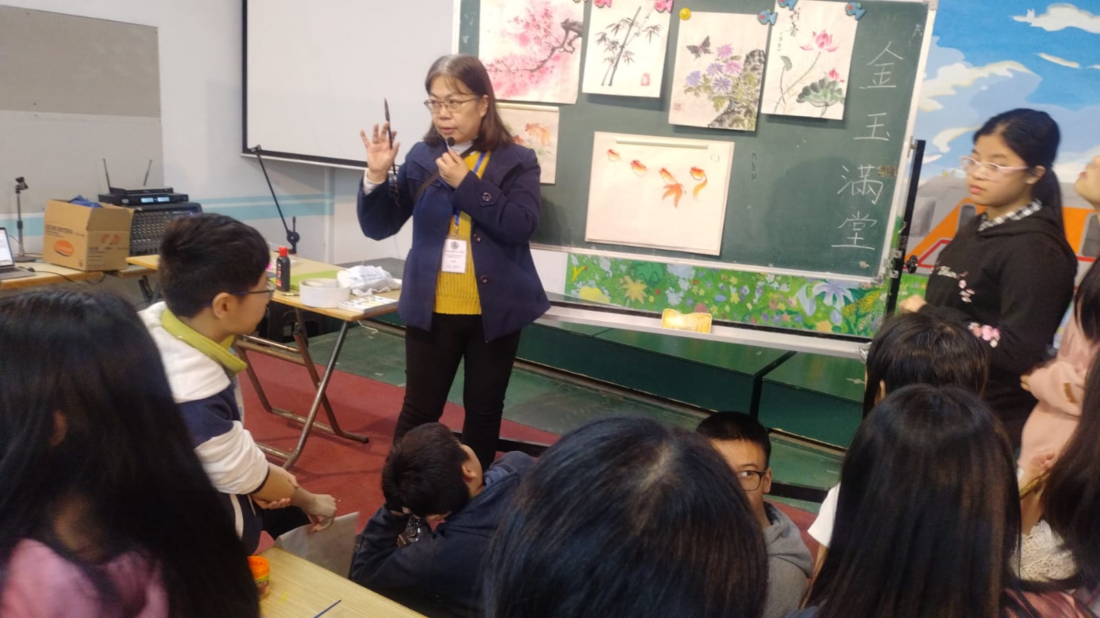 文化種子教師水墨畫在地研習1