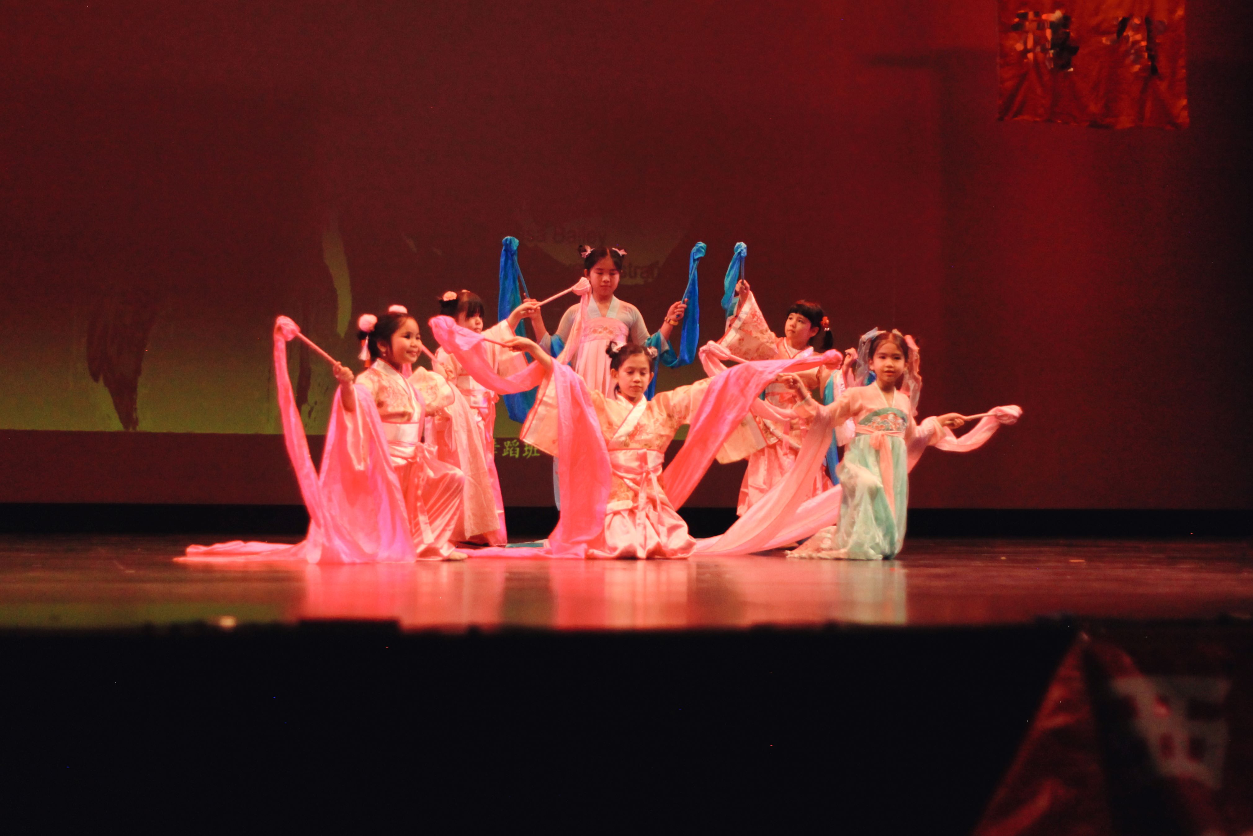 傳統舞蹈班表演