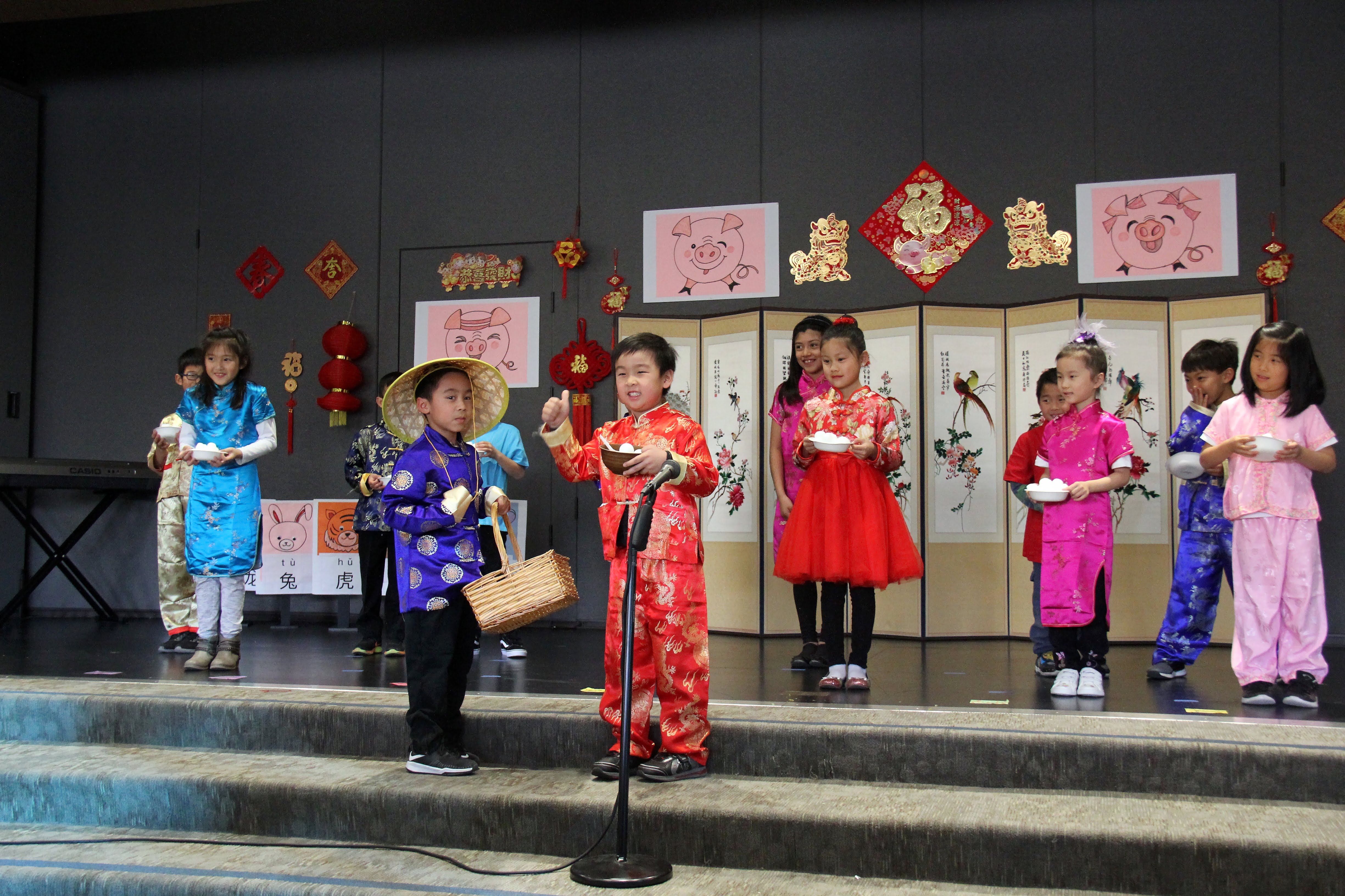 加州橙縣Karis Academy學校2019年農曆新年慶祝活動1