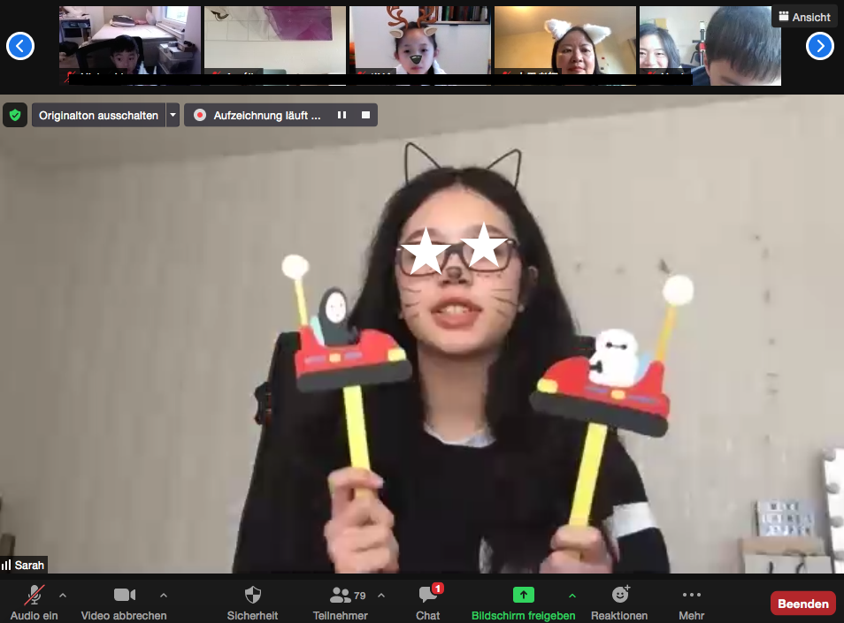 福爾摩沙的馬同學表演饒舌：碰碰車。