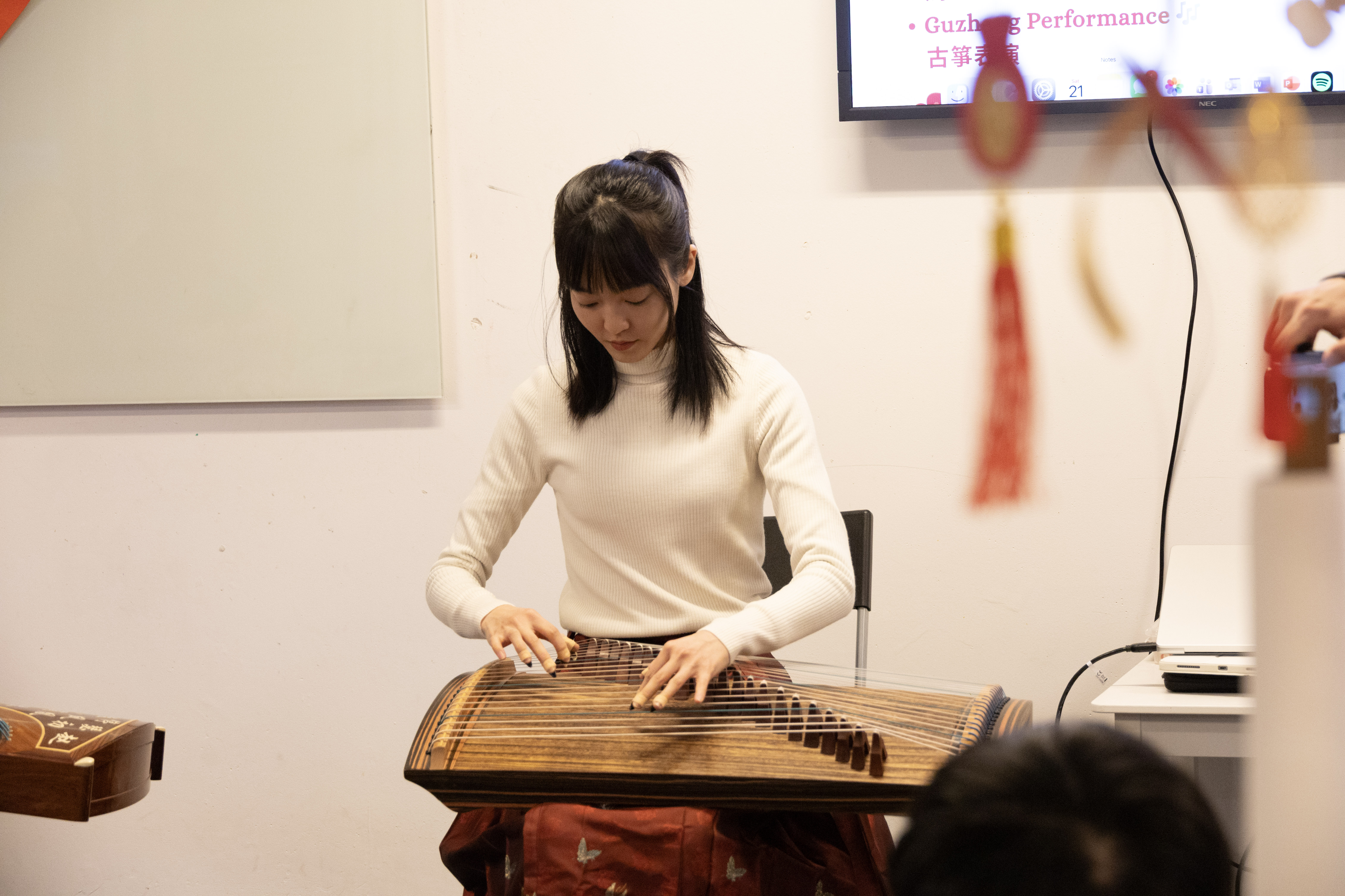 由台灣古箏演奏家特別為本次活動帶來精彩演出