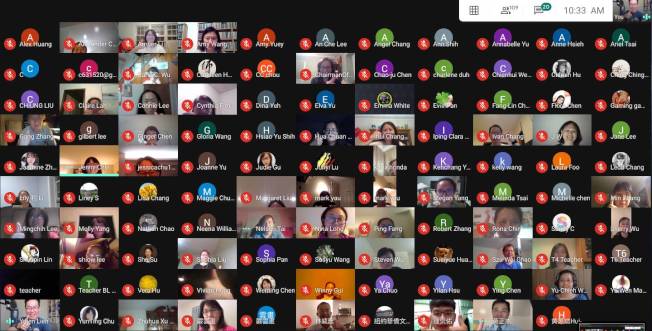 教師與來賓的大合照