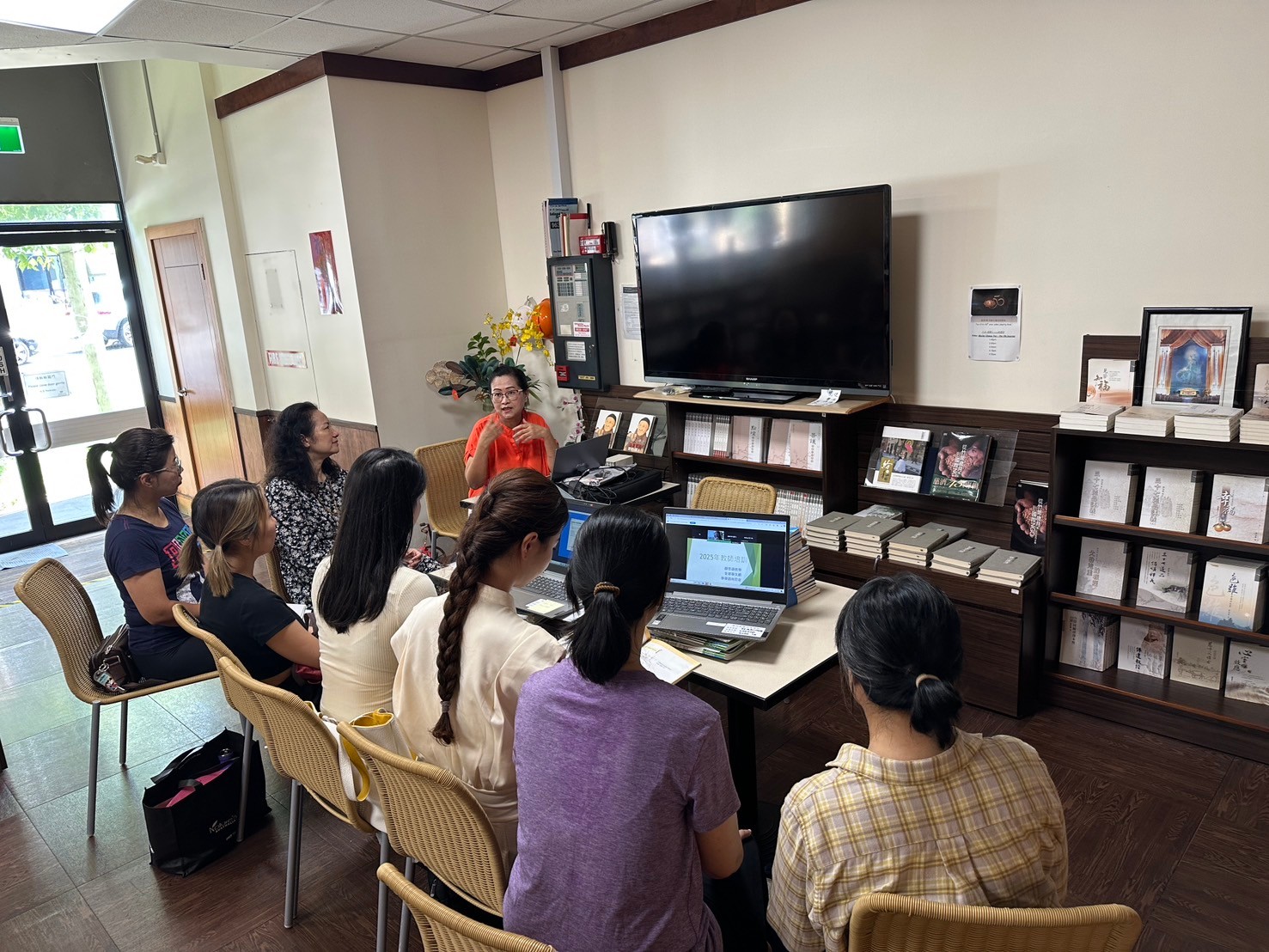 澳洲慈濟人文學校  舉辦「全球華文網」及「學華語向前走」教師研習活動1