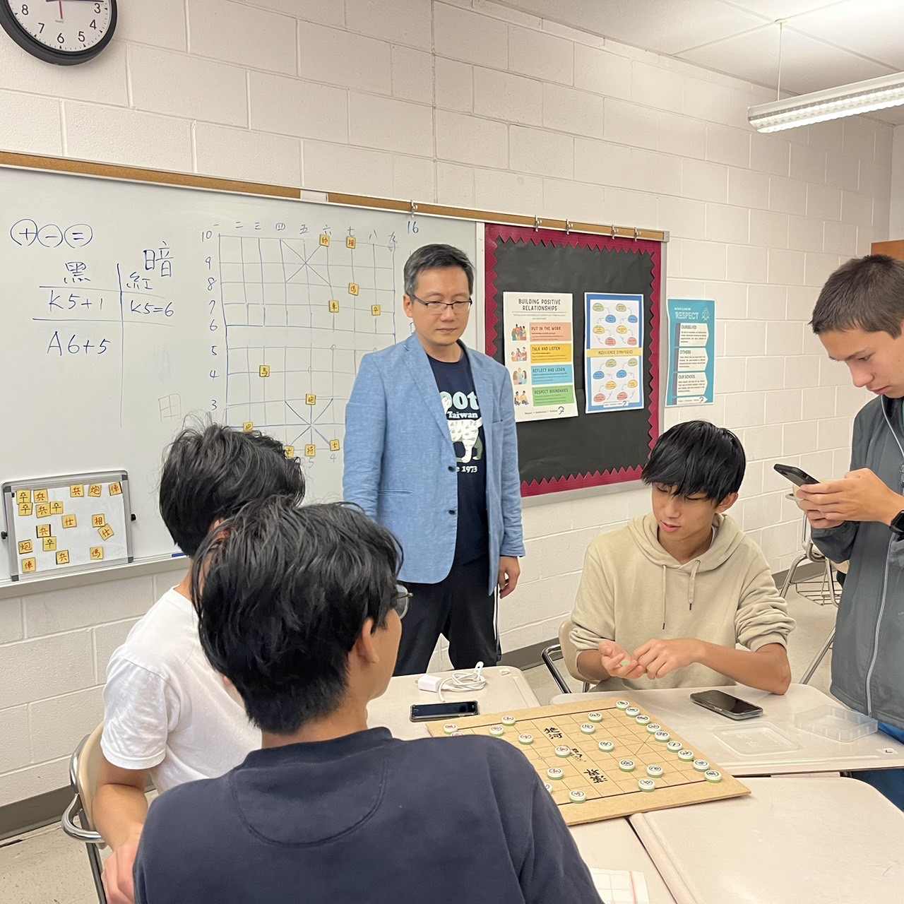 華府台灣學校舉辦2023象棋研習課程1