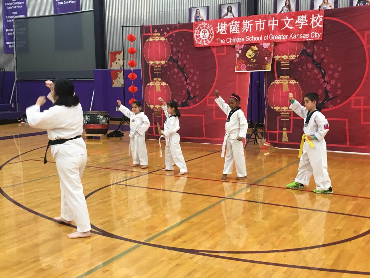 109年大堪薩市中文學校  新年慶祝活動1