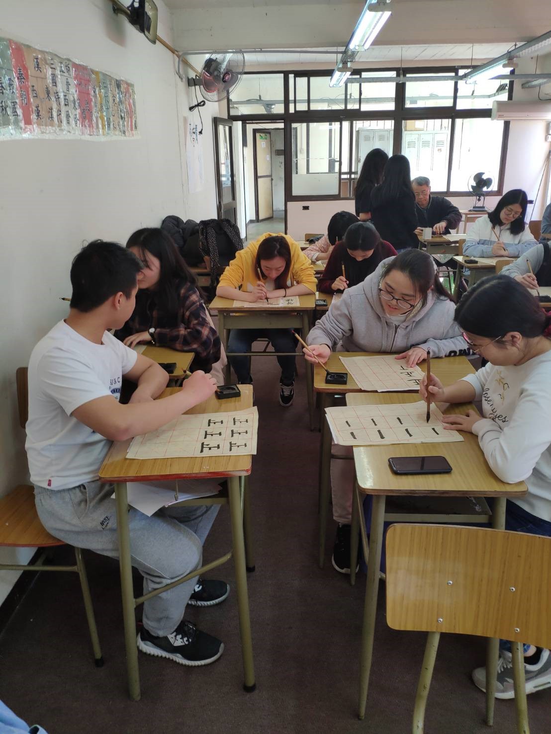 2019新興中文學校書法比賽2