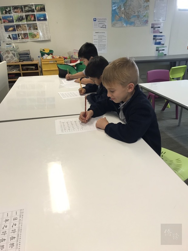 澳洲昆士蘭漢字文化季硬筆字比賽 體驗書寫正體漢字之美1