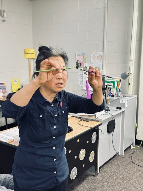 亞特蘭大中華文化學校傳統髮飾文化研習1