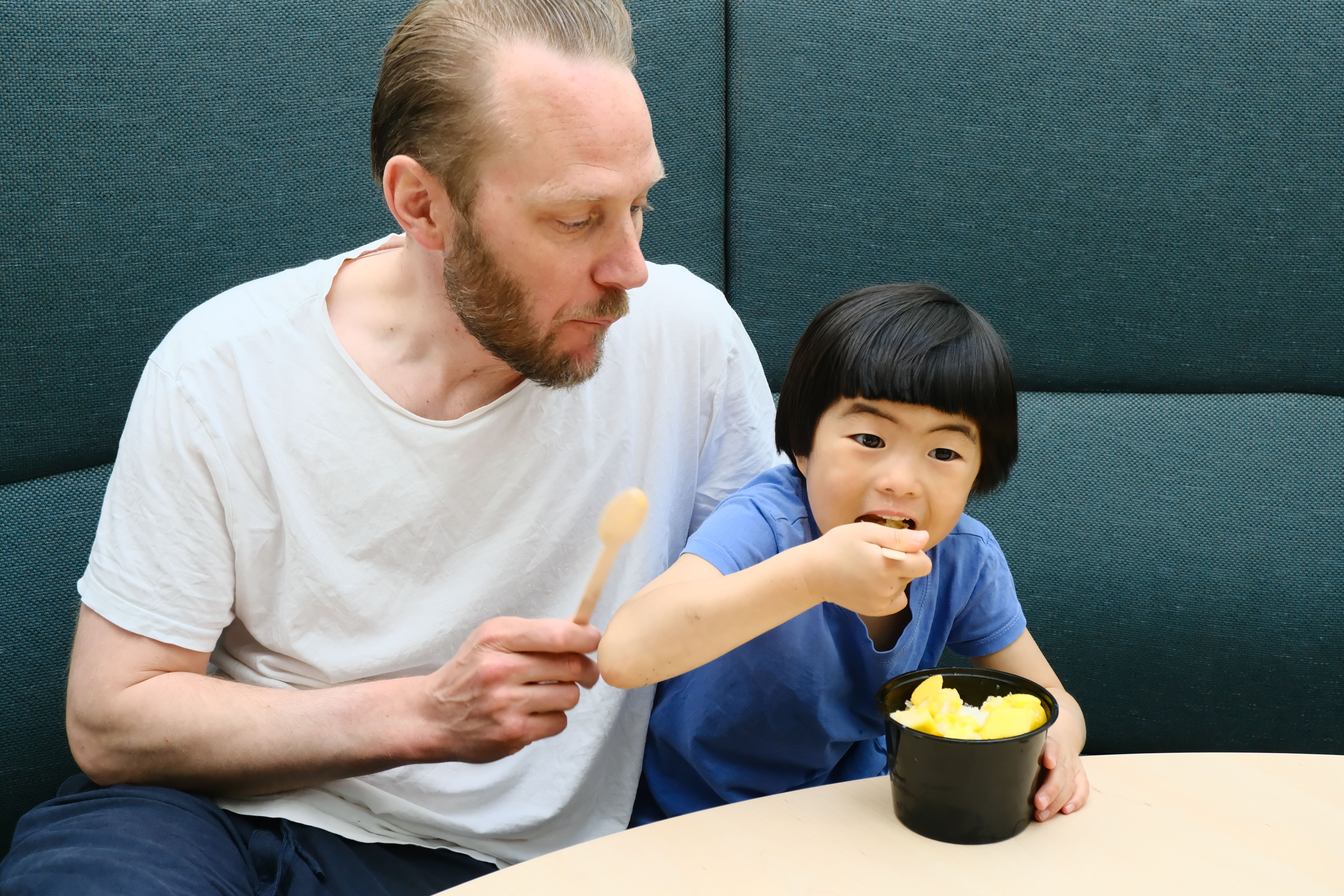 芒果剉冰及黑糖珍珠剉冰在活動中最熱銷