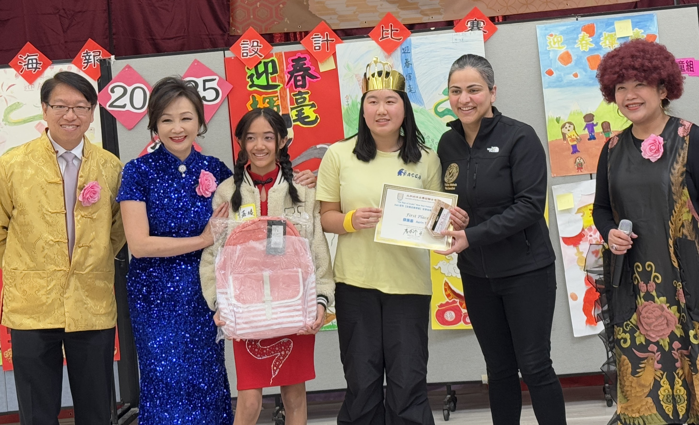得獎小朋友領獎三