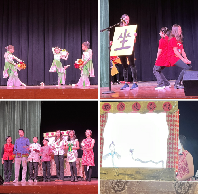 「白蛇傳」皮影戲和「有趣的中文字」各有亮點