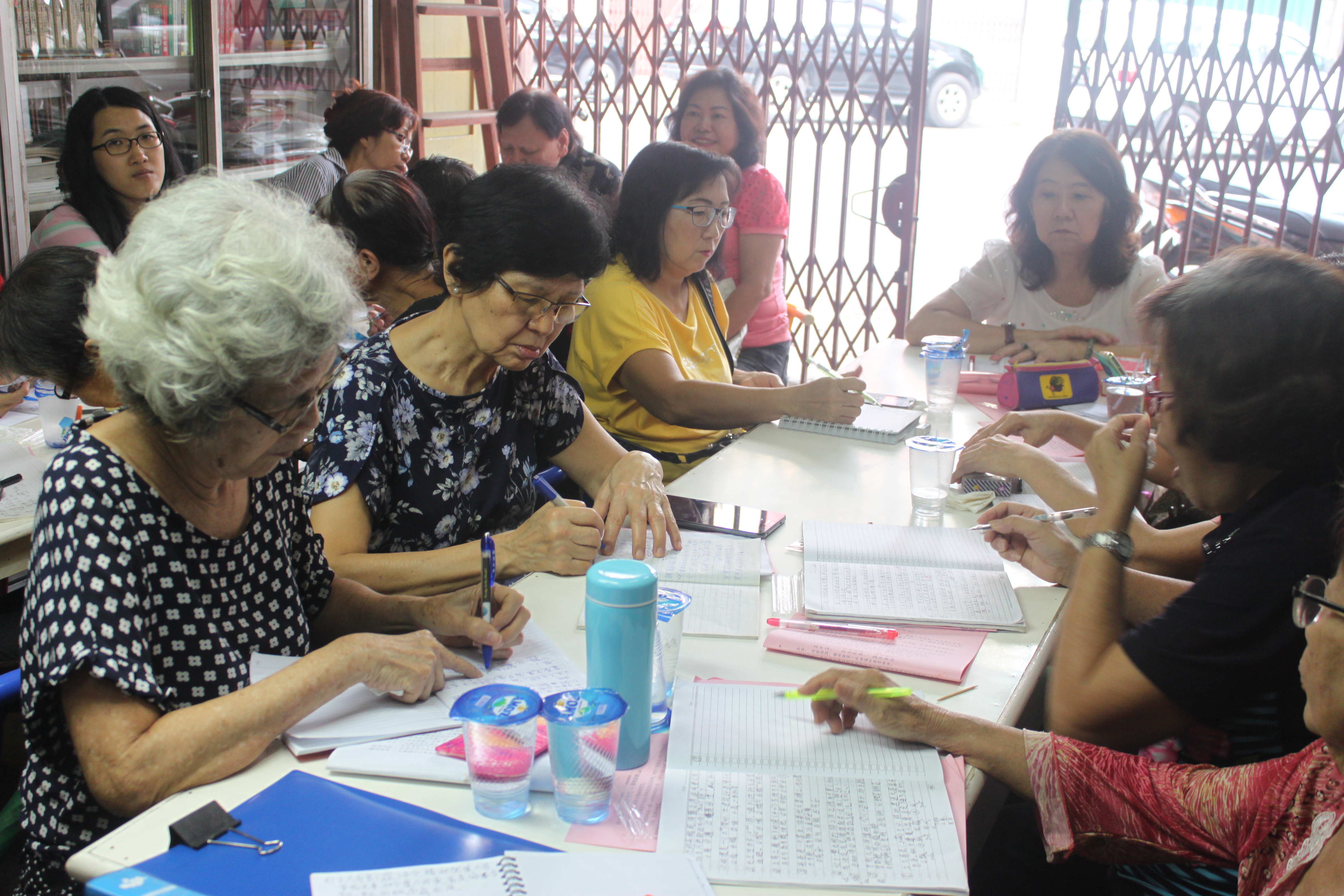 閩南語課程教學。