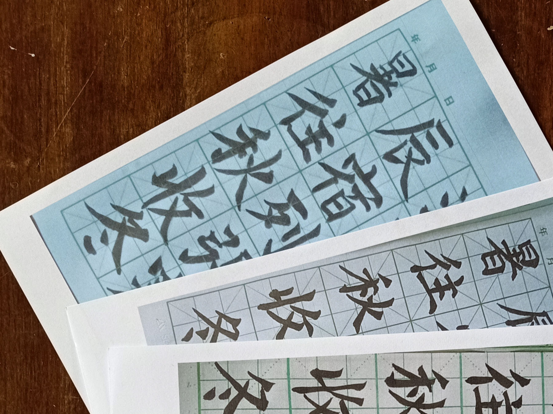 育成高級中學   2020 漢字文化節：書法寫作比賽圖片