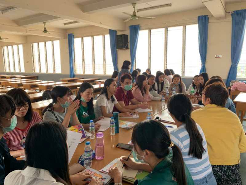 曼德勒孔教學校    2020年第一次四校區幼稚班研討會2