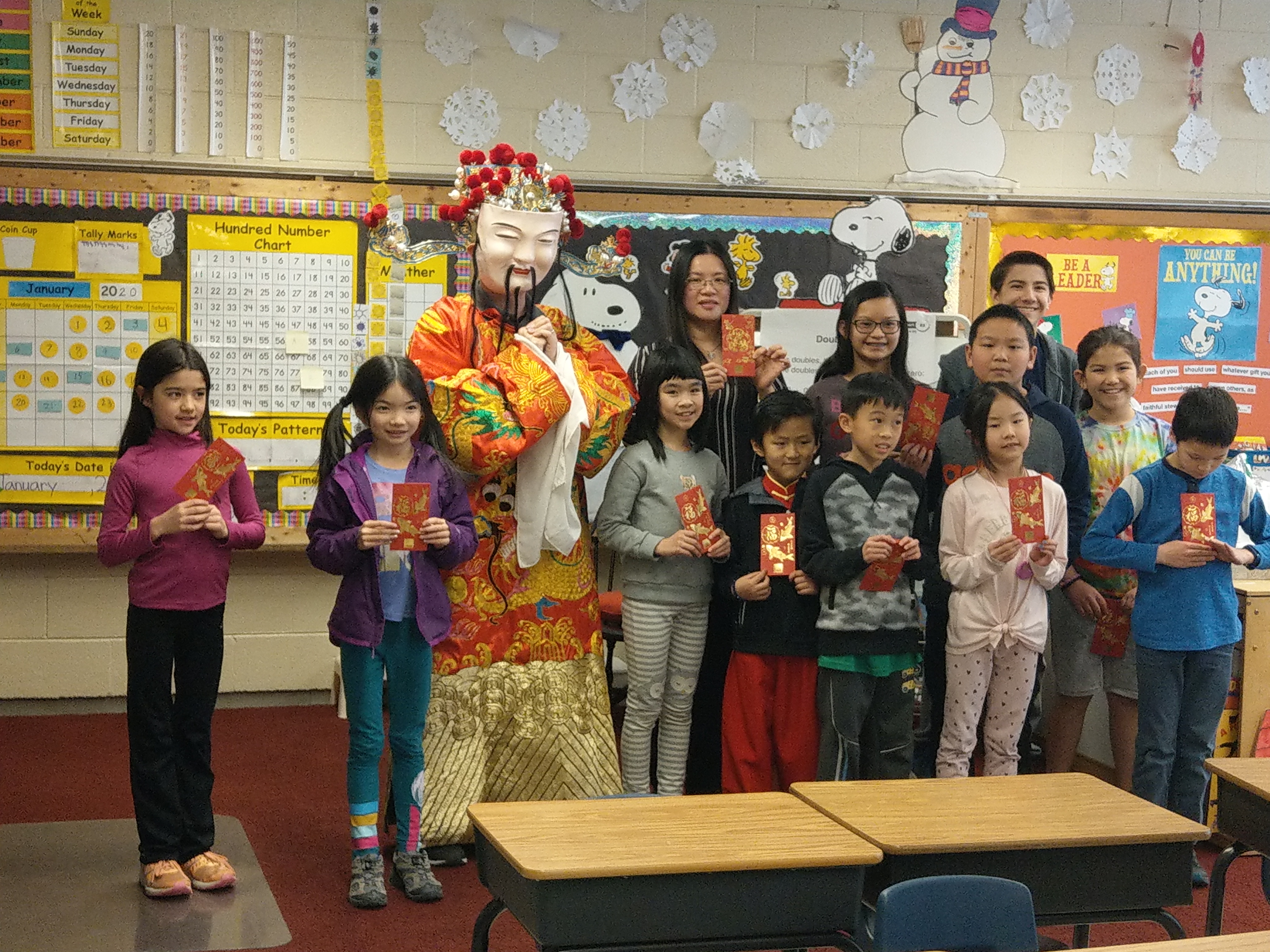 C2 語文班師生合影