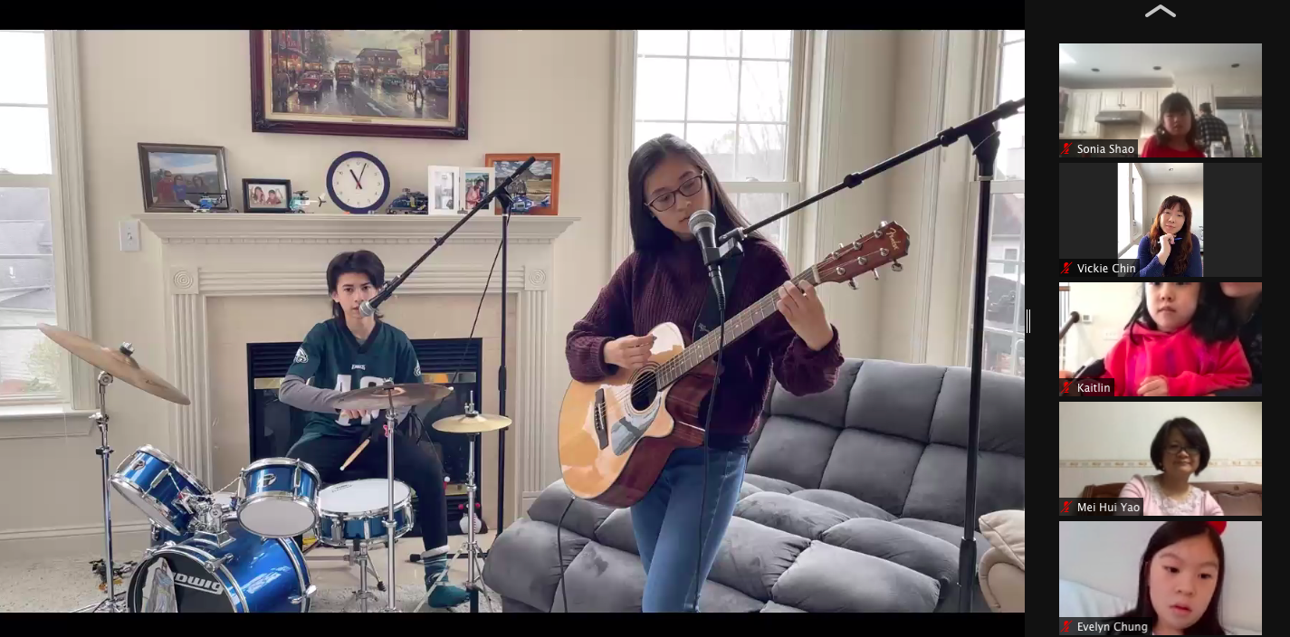 賓州費城明德中文學校   中文才藝秀（線上）2