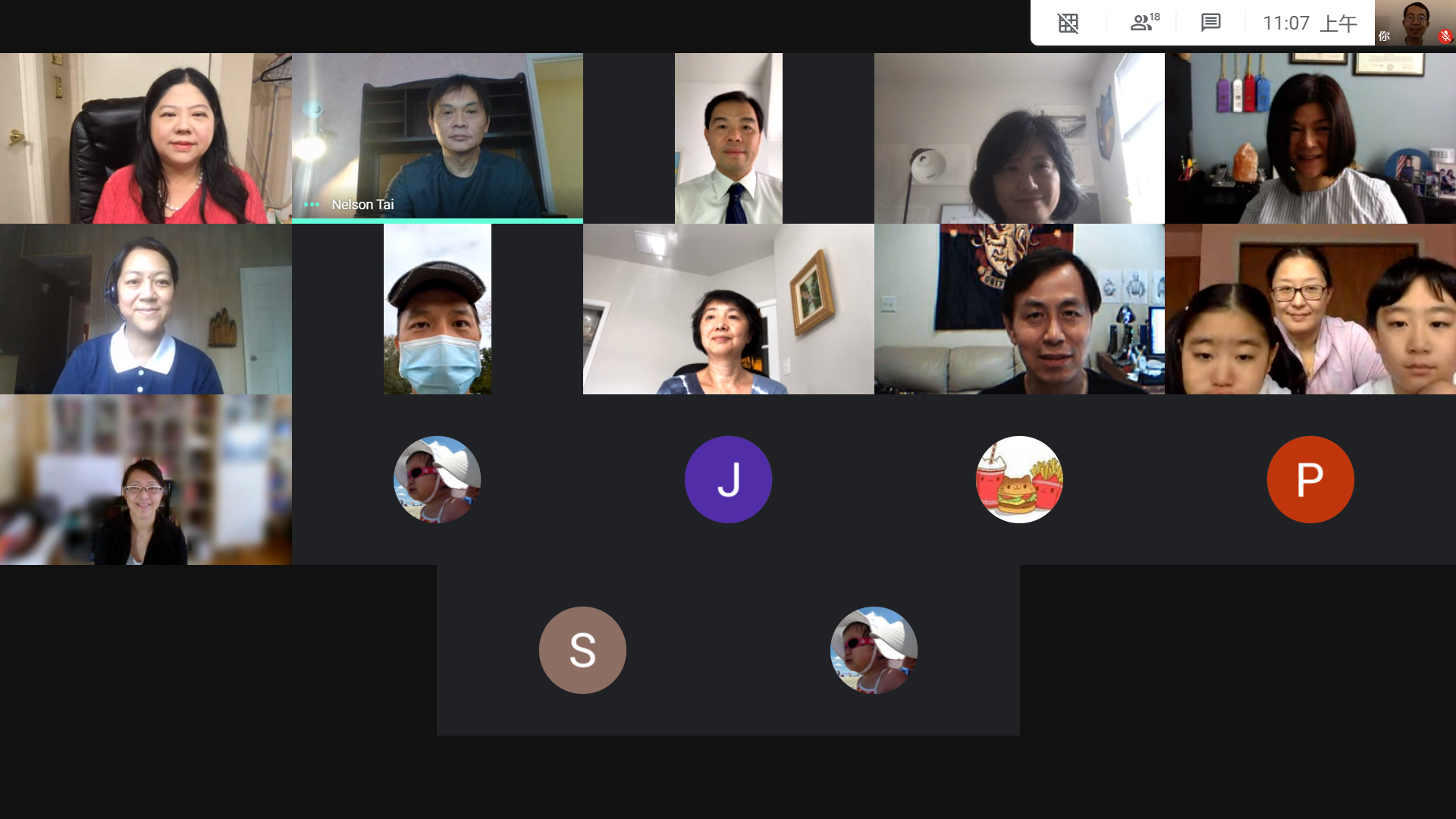 教師節繪畫比賽的參賽學生、評審老師及貴賓合影留念。