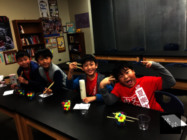 北卡夏樂市中文學校 新春闖關迎金豬2