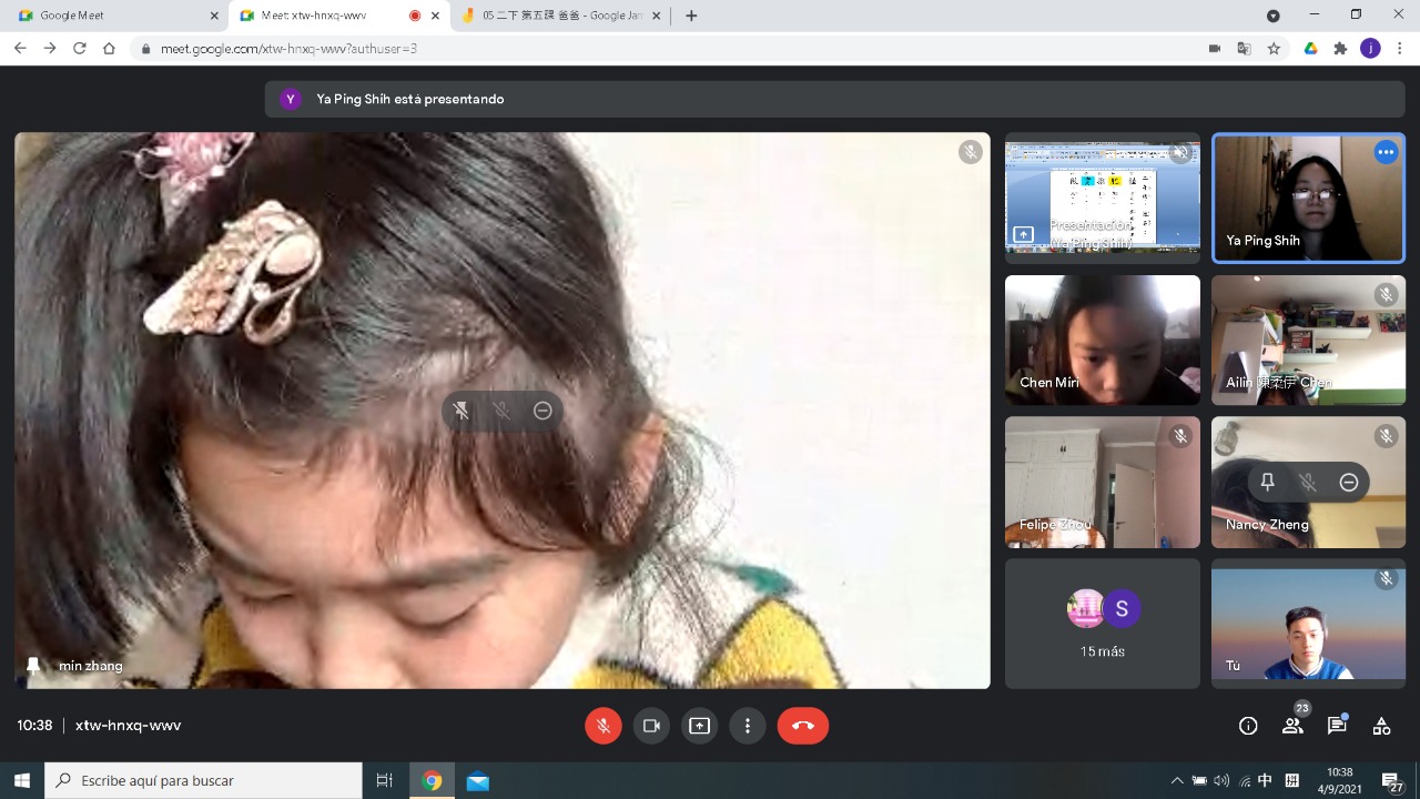 110學年度愛育學校 正體漢字文化節 「小學部中低年級組造詞比賽」2