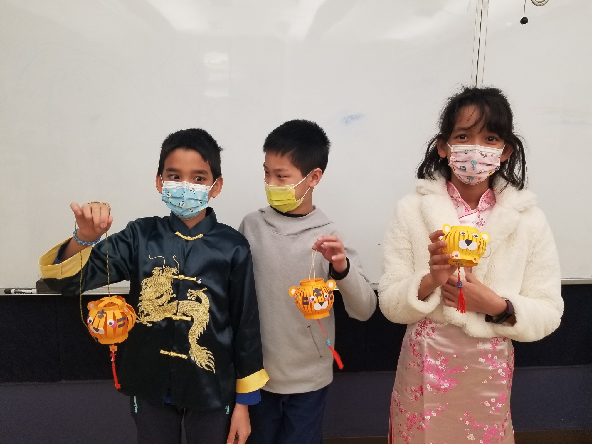 剪紙手工虎年的活動