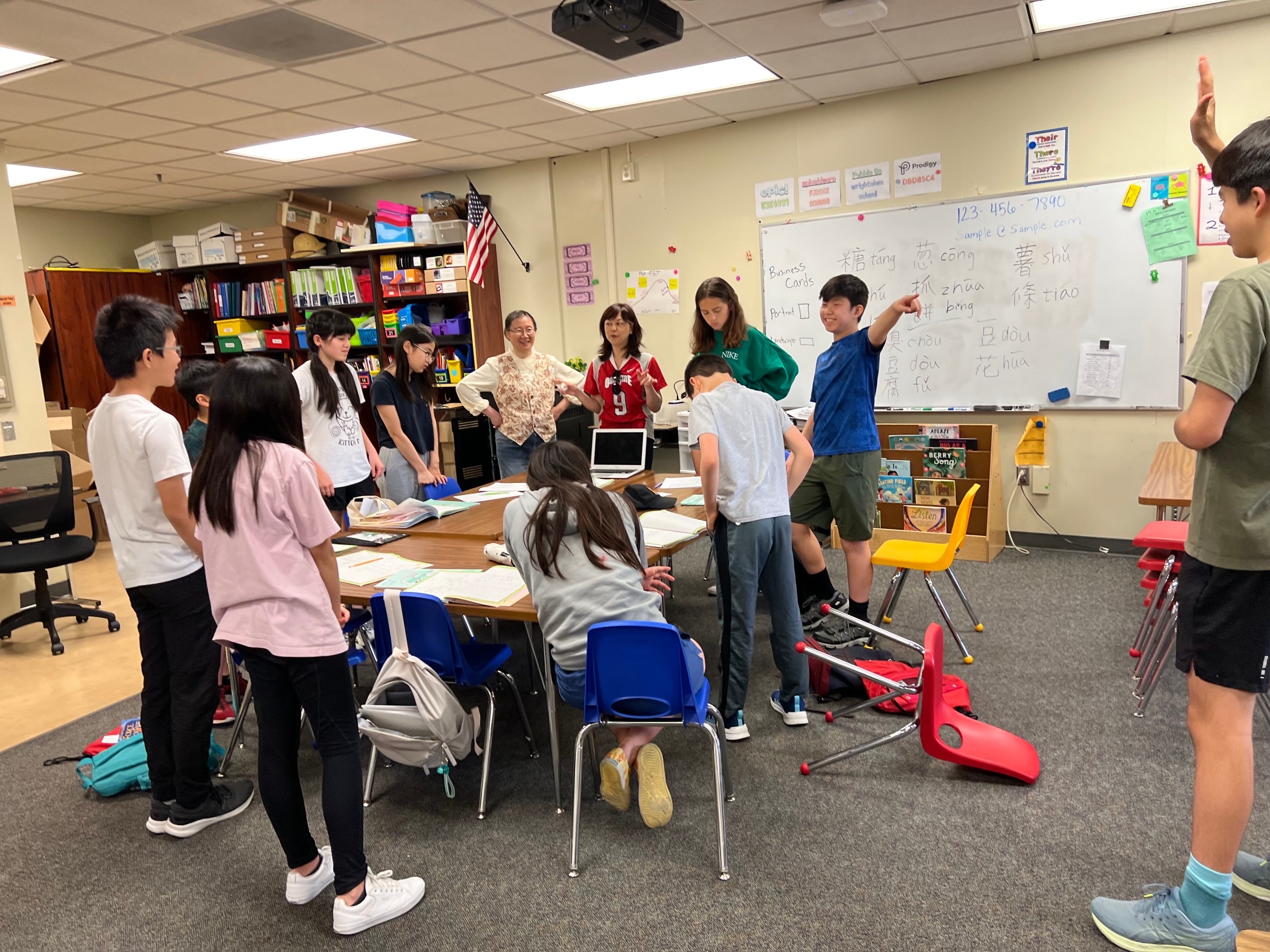 俄亥俄州哥城中文學校 2024年華語教唱活動2