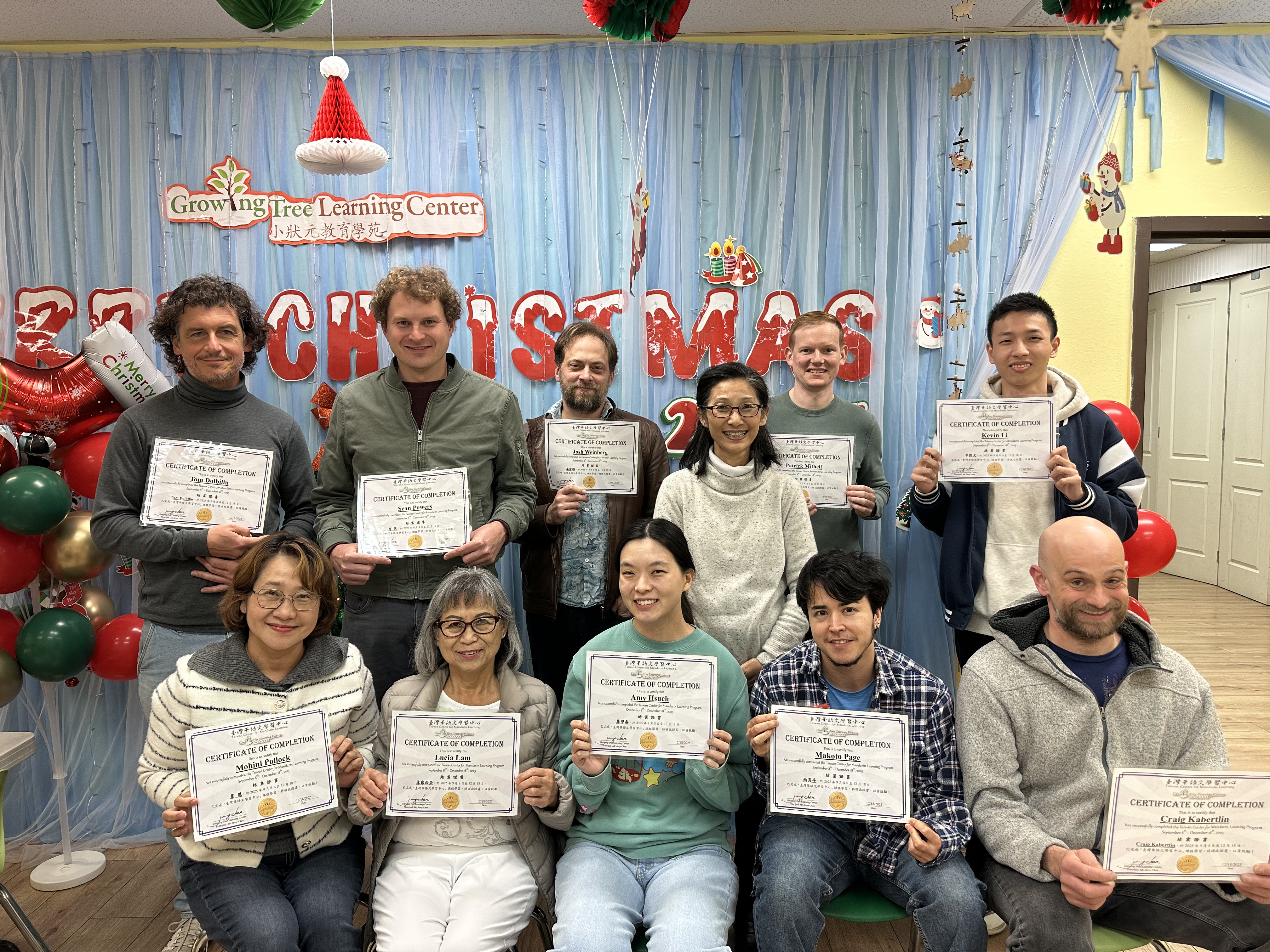 華語課程成果豐碩　結業典禮溫馨落幕