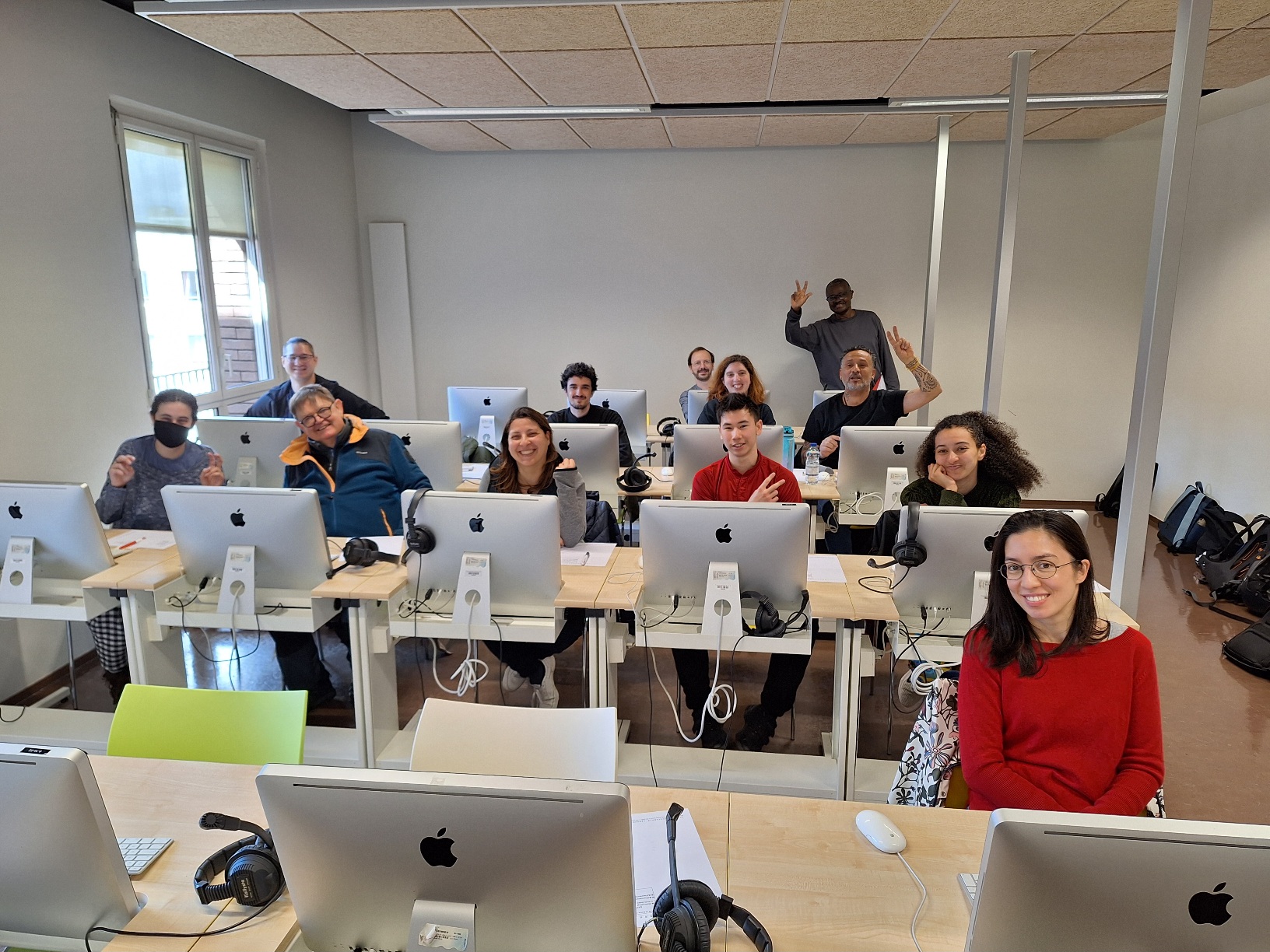 書硯-TCML學生在INALCO參加華測TOCFL