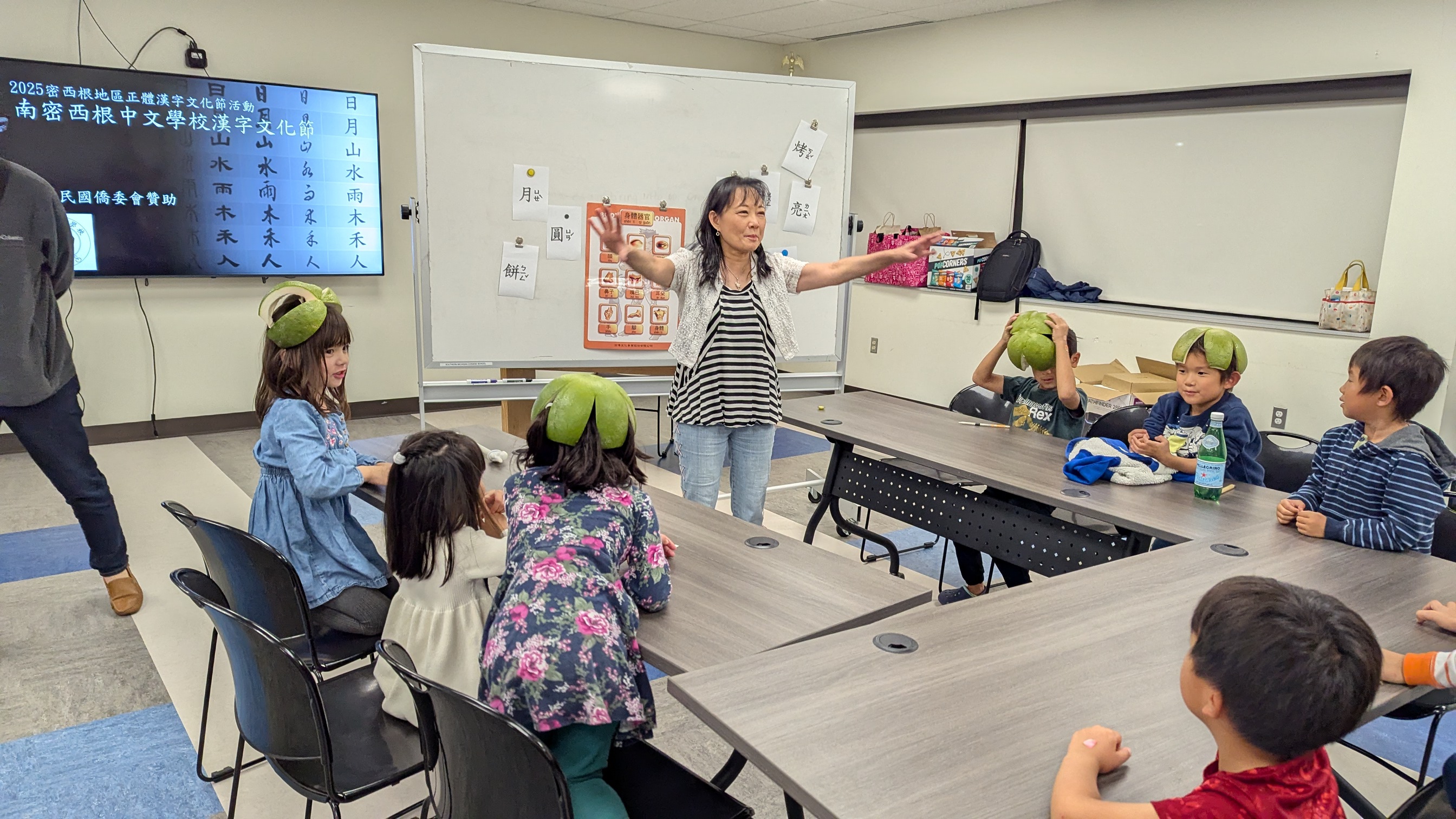 小朋友們認讀注音