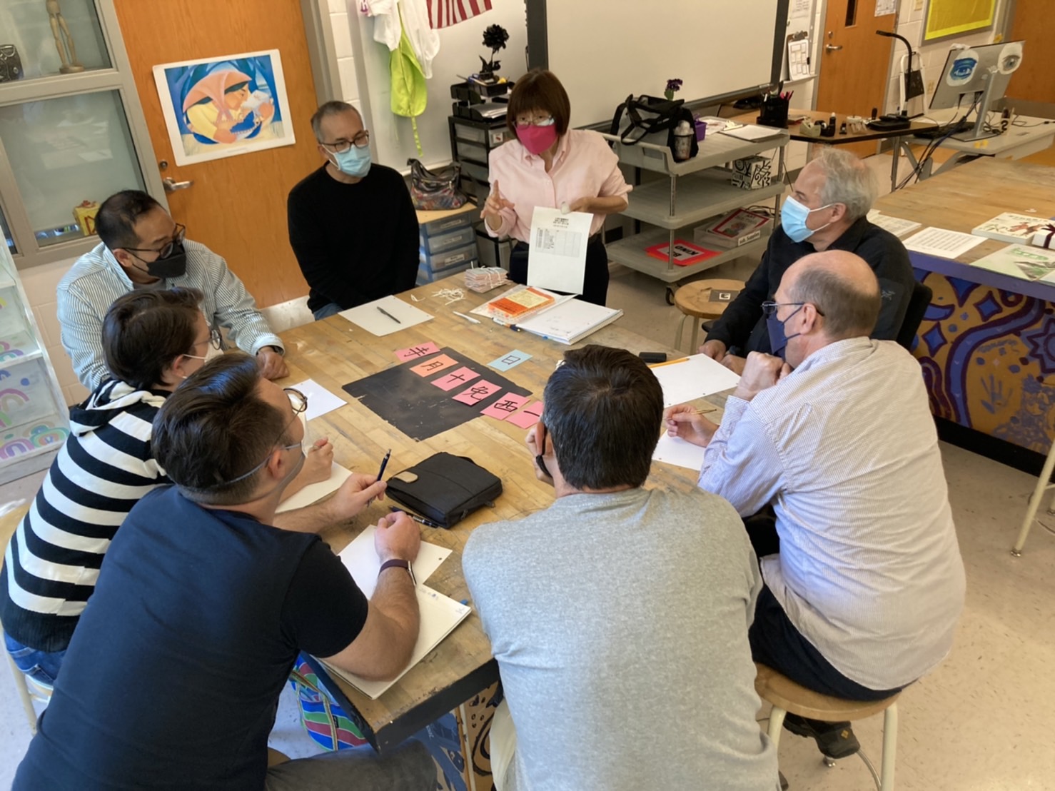 臺灣學校華語文中心舉辦2022年漢字文化節拼字遊戲競賽2