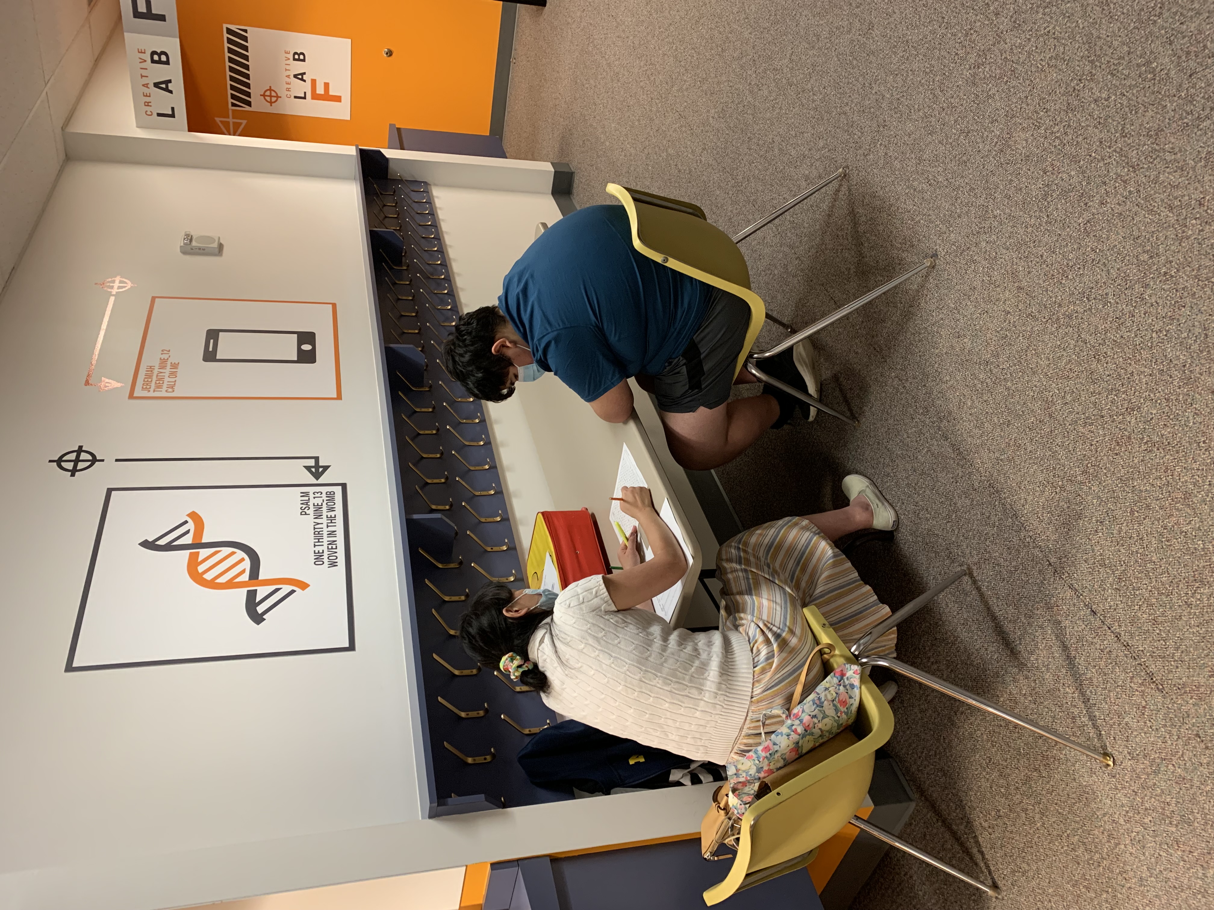 密西根中文學校慶祝僑委會成立90週年活動-正體漢字認字比賽1