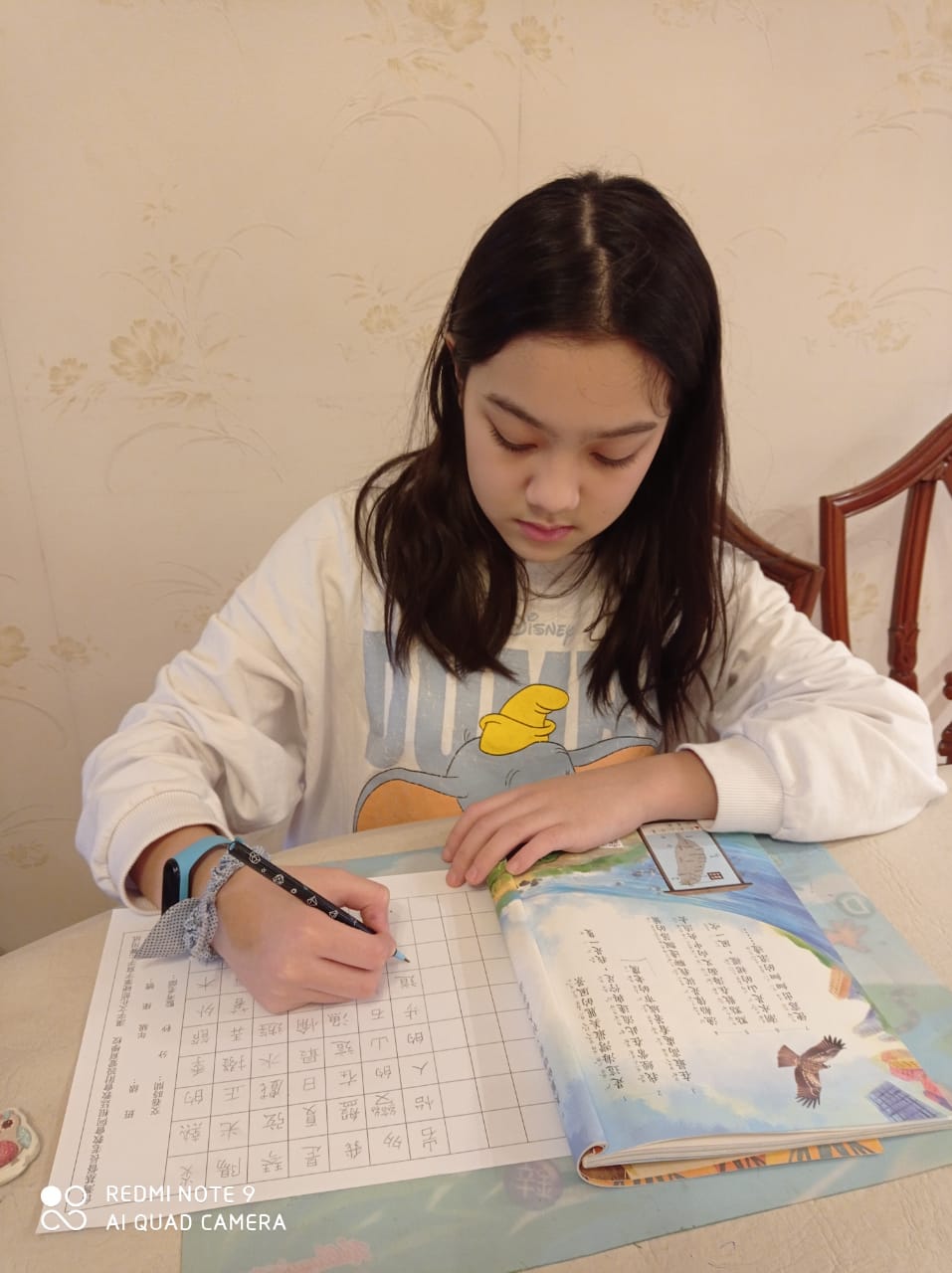 臺灣基督長老教會阿根廷教會附設愛育學校   2020 正體漢字文化節：硬筆字書寫比賽2