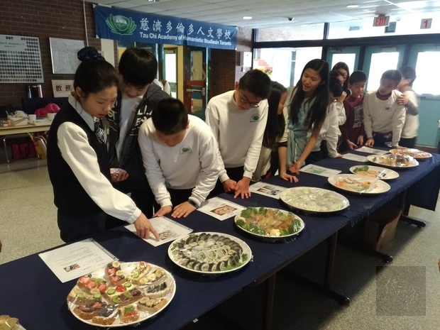 慈濟多倫多人文學校心素食儀 蔬食減碳1