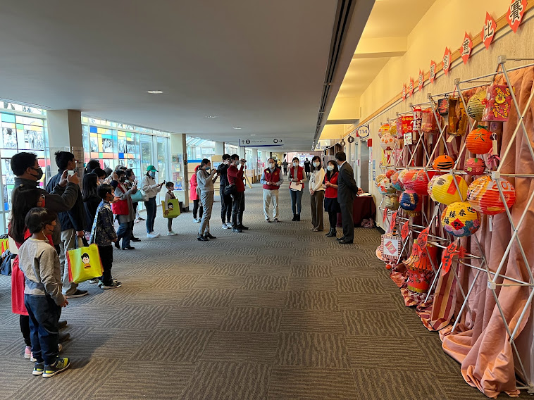 虎年創意燈籠展示會場