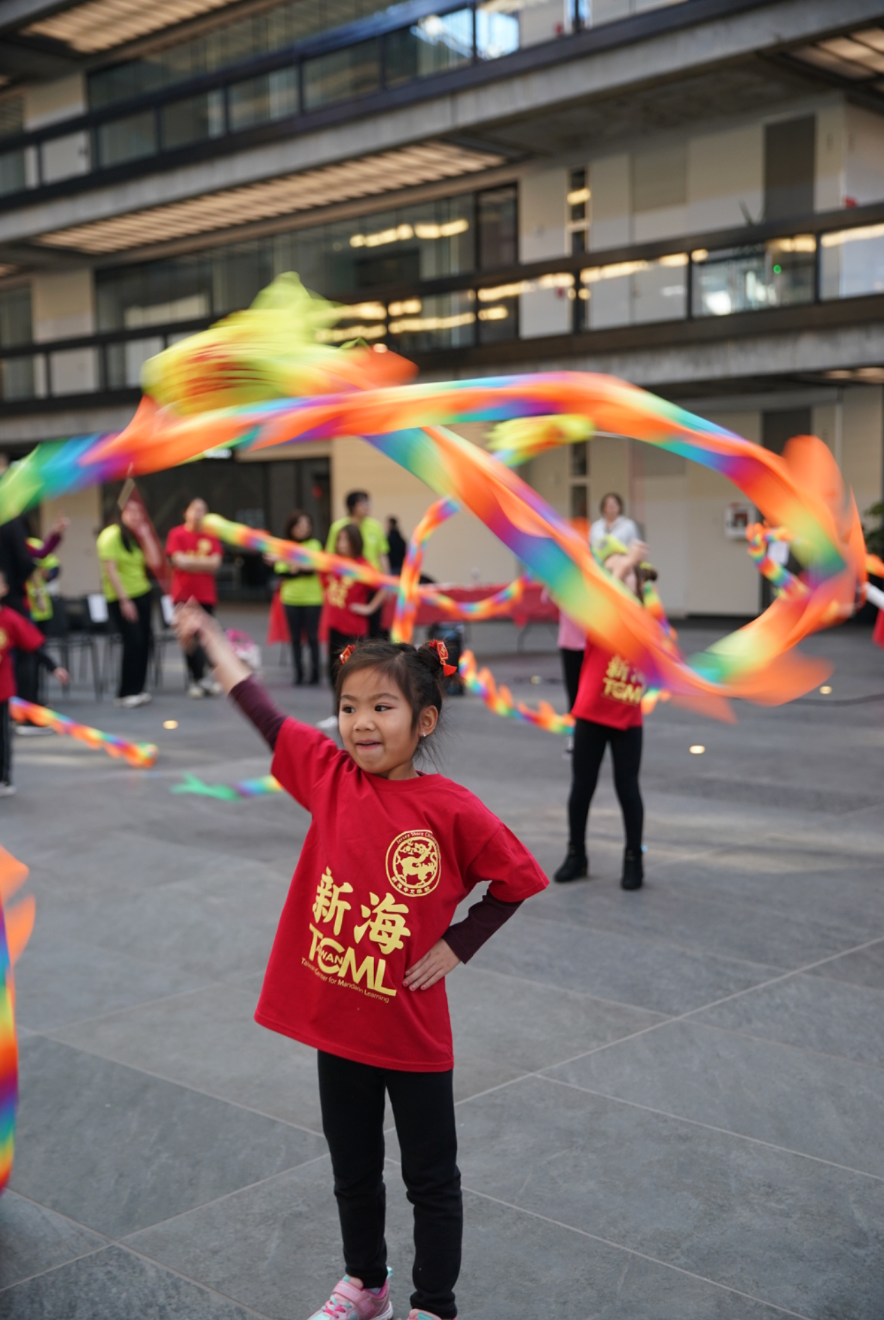 新海小幼班表演 「小龍賀新年」喜迎龍年 (蘇偉溢提供)