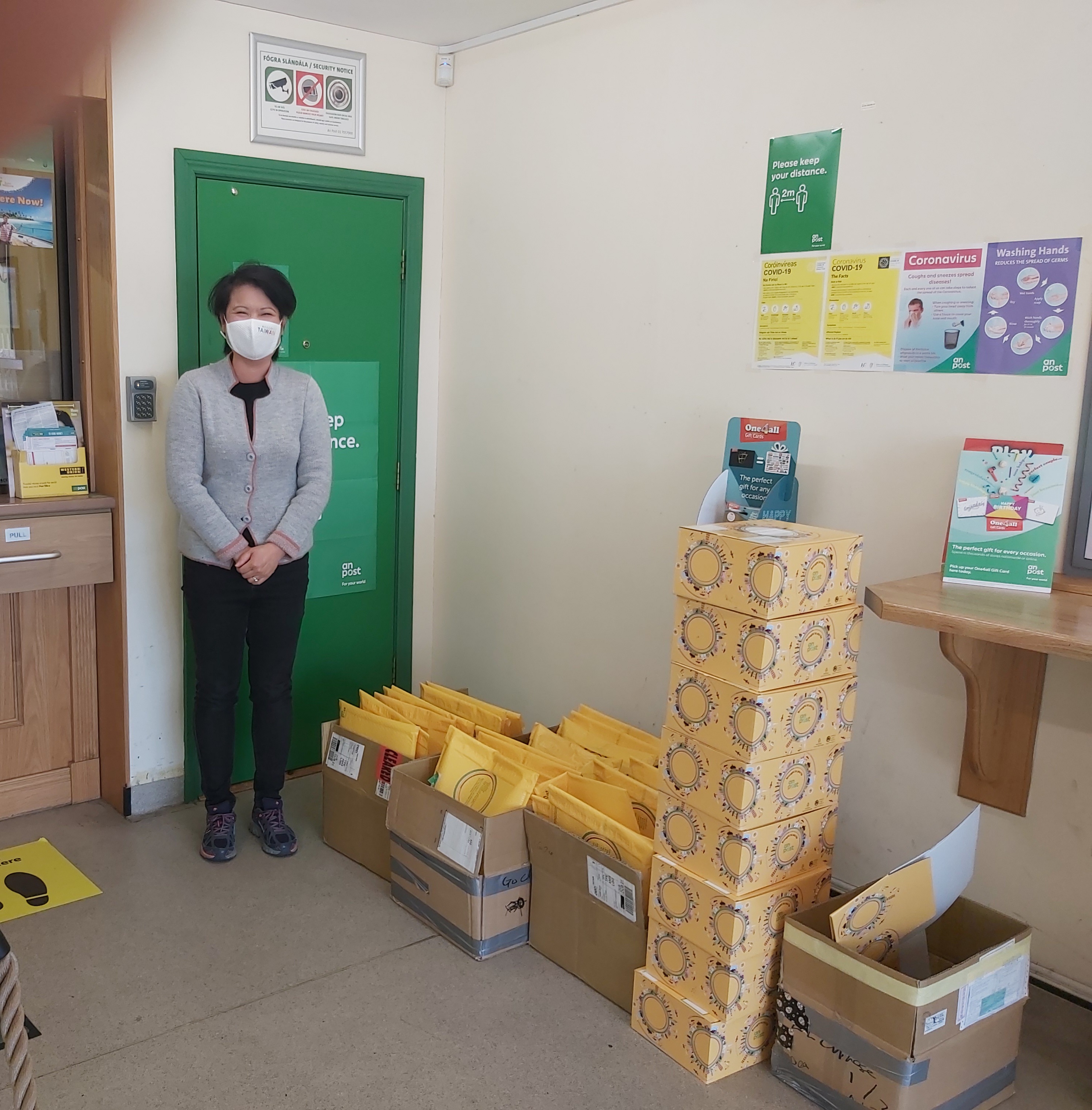 贈書活動為配合防疫措施改採郵寄方式