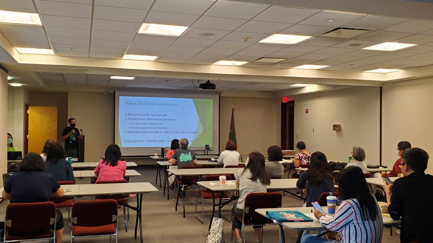 蔡孝鑫老師分享他的臺語高班學習方式