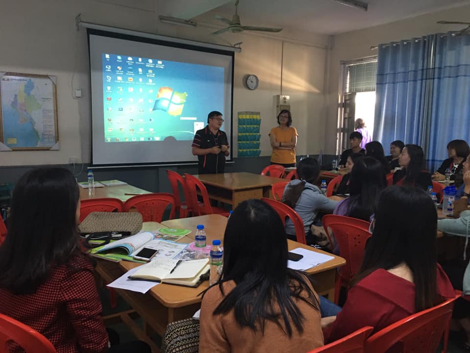 2019曼德勒孔教學校四校區初中部自然科與幼稚班教學研討會1